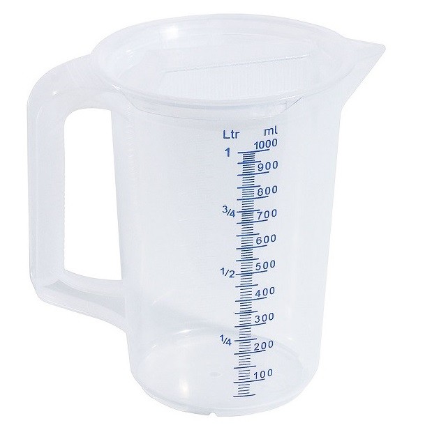 Edelstahl-Litermaß, 1,5 Liter
